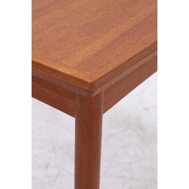 Wood Danish Teak Dining Table by Poul Hundevad for Hundevad & Co. For Sale - Image 7 of 15