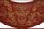 Neoclassical Niermann Weeks Italian/Tole/Empire Discontinued Queen Bed Headboard/Footboard Red For Sale - Image 3 of 4