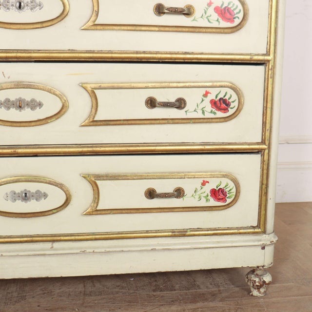 19th Century Spanish Commode in Oak and Marble, 1890s For Sale - Image 4 of 11