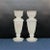 A nice pair of Bristol glass vases. There is considerable ware but no breaks, cracks or dings. Priced accordingly Size:...