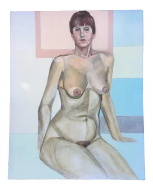Vintage Original Female Nude Painting