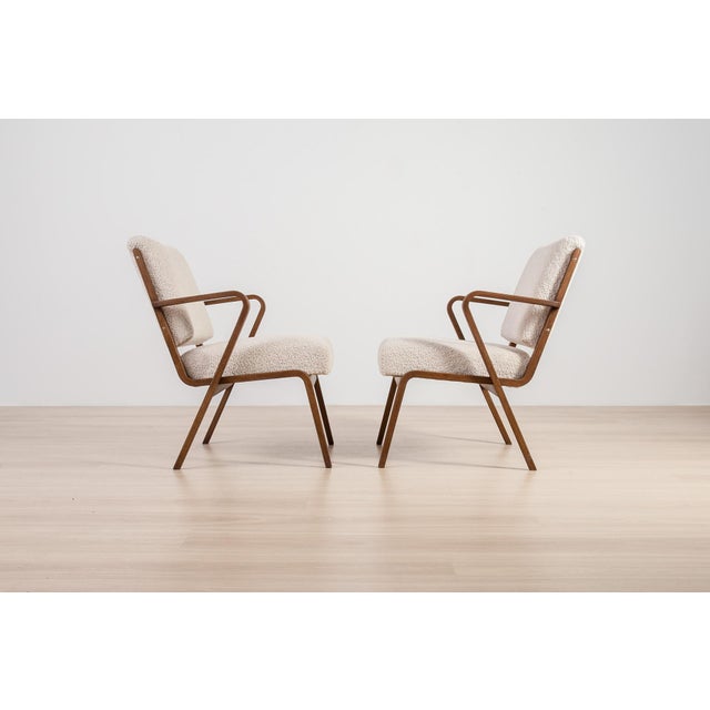 Vintage German Model 53693 Chairs by Selman Selmanagic, 1957, Set of 2 For Sale - Image 3 of 13