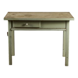 Vintage Wooden Kitchen Table For Sale