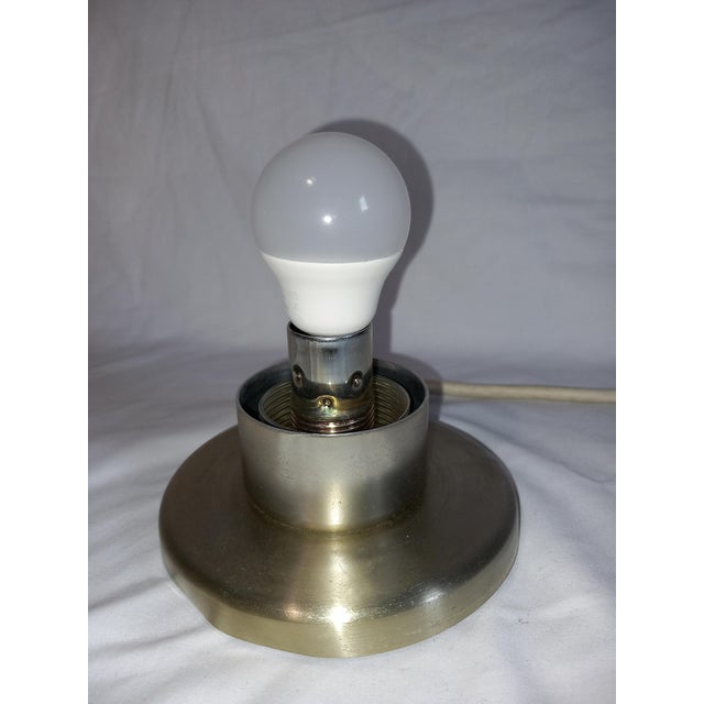 Table Lamp in Aluminum and Glass from Doria Leuchten, Germany, 1970s For Sale - Image 9 of 10