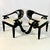 1980s Vintage Chinoiserie Asian Modern Curled Arms Spoon Side Chairs - A Pair, After Stanley Jay Friedman For Sale - Image 9 of 18