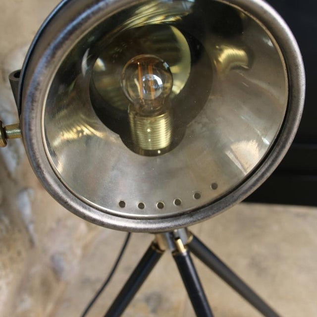 Vintage Renovated Floor Lamp from Besnard, Paris, 1910s For Sale - Image 9 of 13