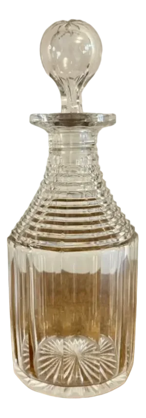 Antique Victorian Glass Decanter, 1880