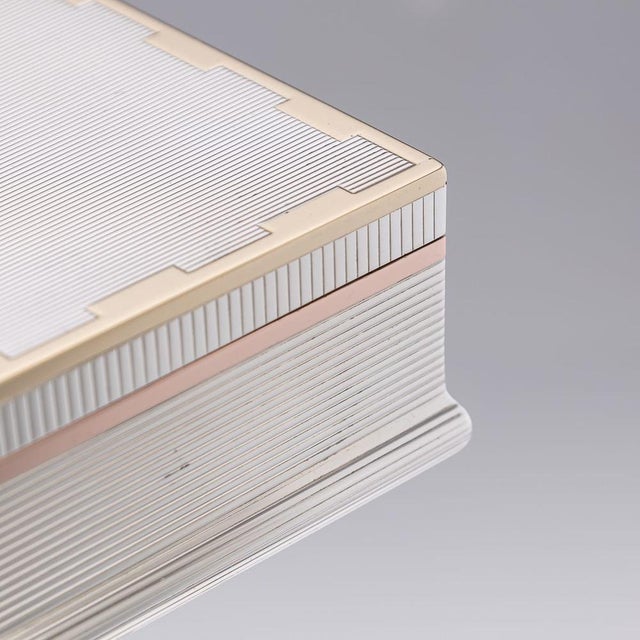 20th Century English Two-Tone Gold Cigar Box from Asprey & Co, London, 1937 For Sale - Image 13 of 18