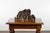 Black Forest Swiss 1900s Carved Wooden Fragment with Bear Motif and Gilt Accents For Sale - Image 10 of 12