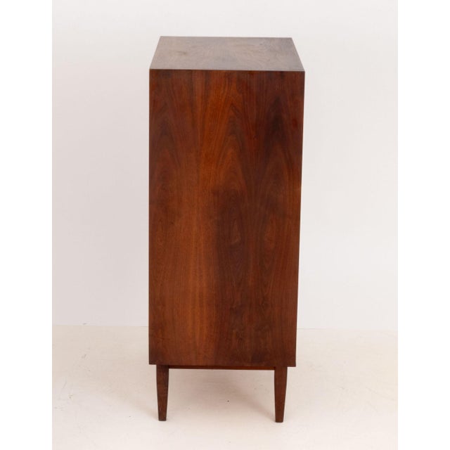 Modern Fall-Front Walnut Secretary For Sale - Image 10 of 11