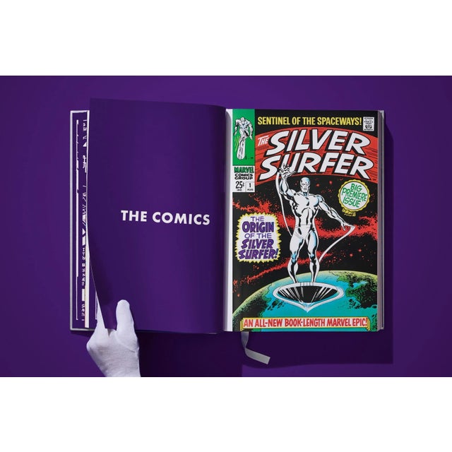 TASCHEN Books "Marvel Comics Library. Silver Surfer. Vol. 1. 1968–1970" Collector's Edition, numbered For Sale - Image 9 of 11