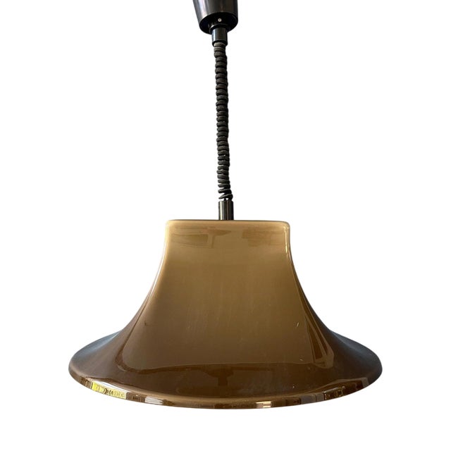 Acrylic Glass Witch Hat Pendant Lamp from Willem Hagoort For Sale