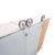 Brown Vintage Postmodern Balton Sideboard in Metal Glass, 1980s For Sale - Image 8 of 12