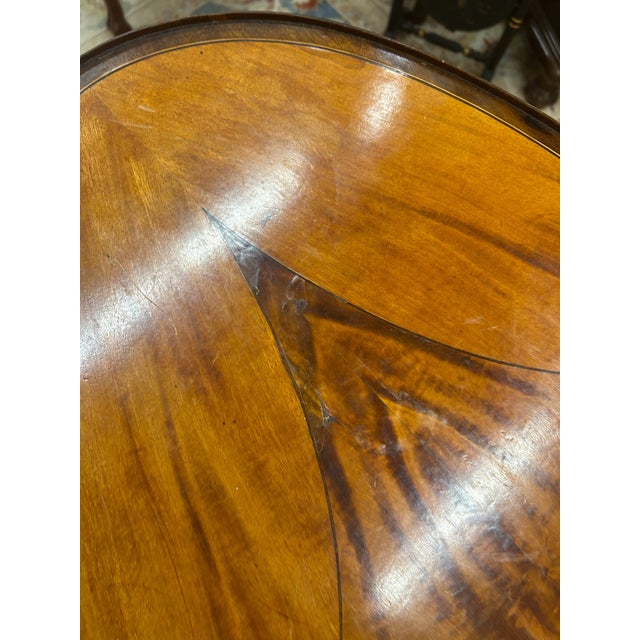 Antique Two Tier Edwardian Style Butler's Table For Sale - Image 10 of 12