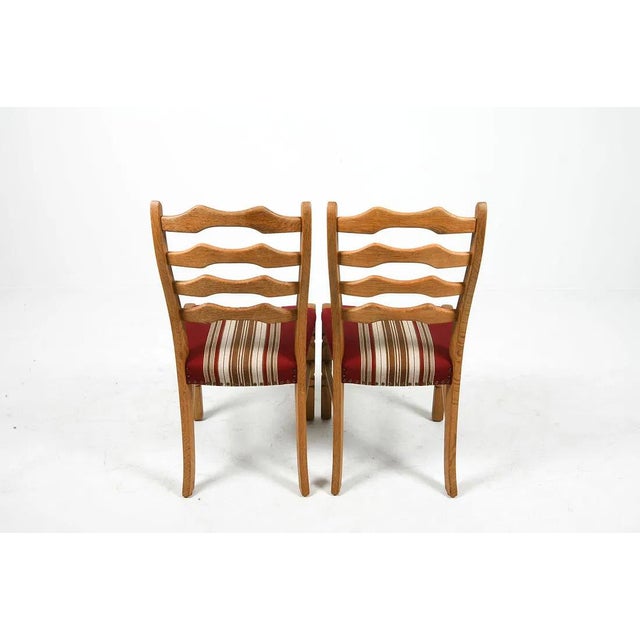 Set of 4 Danish Mid Century Dining Chairs For Sale - Image 12 of 14