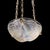 René Lalique French Coquilles Chandelier Plafonnier This chandelier measures: 8.25 wide x 8.25 deep x 22 inches high...
