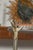 Vintage Italian Steel and Bronze Circular Side Table with Swan Necks and Doors For Sale - Image 12 of 12