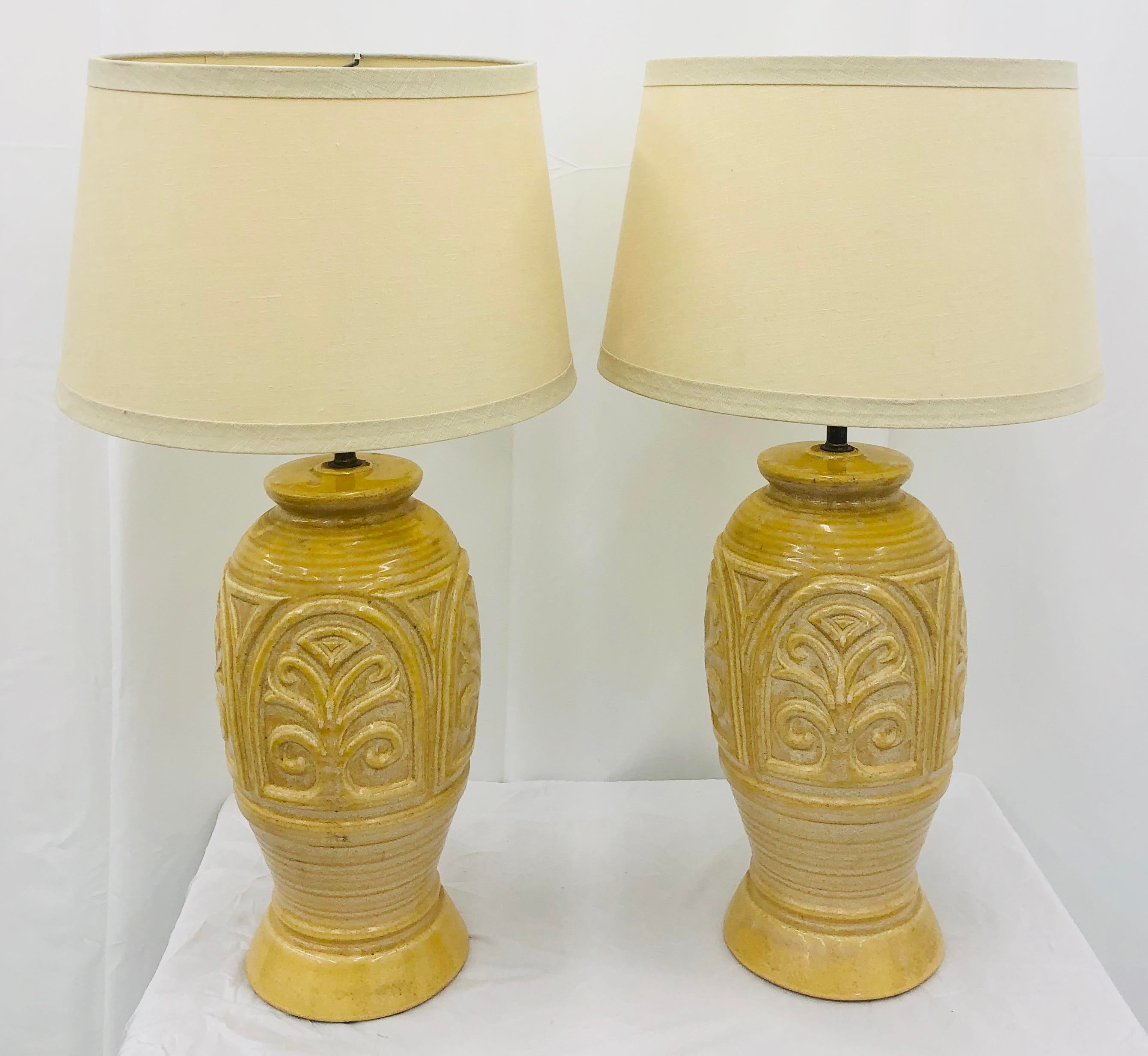 vintage ceramic table lamps