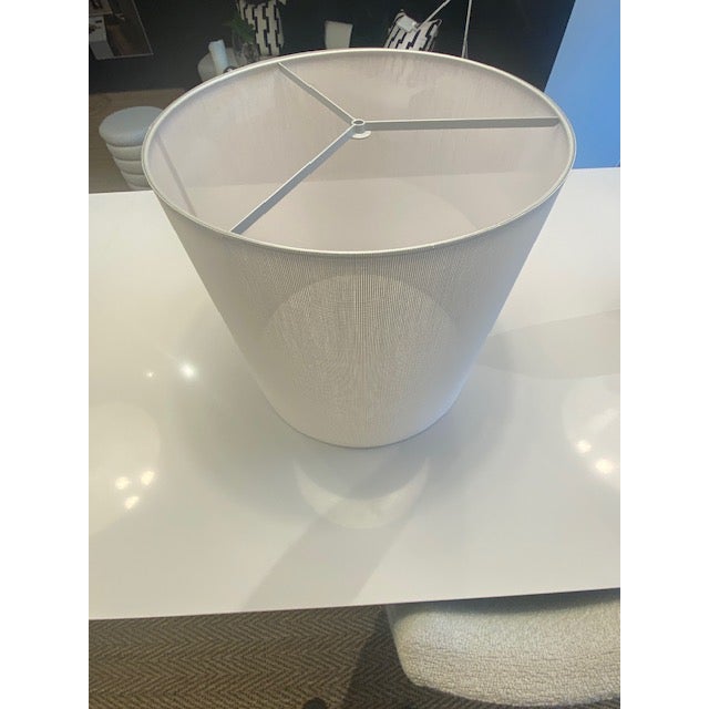 Contemporary Medium Moare Replacement Lamp Shade For Sale - Image 3 of 4