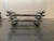 Metal Steel and Glass Coffee Table, 1970s For Sale - Image 7 of 13