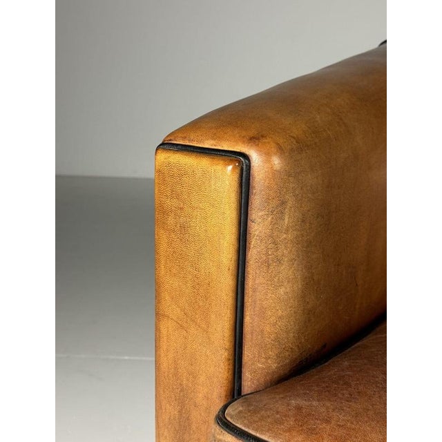 Art Deco Sheepskin 3-Seater Sofa For Sale - Image 3 of 18