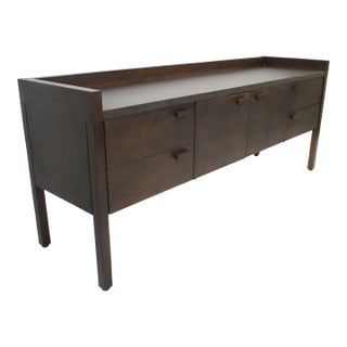 Mid Century Credenza Sideboard or Stereo Cabinet in the Style of Harvey Probber For Sale