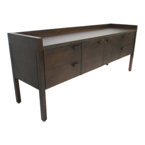 Mid Century Credenza Sideboard or Stereo Cabinet in the Style of Harvey Probber