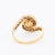 Antique Pearl and Diamond Tourbillon Ring, Size 9.5 For Sale - Image 6 of 7