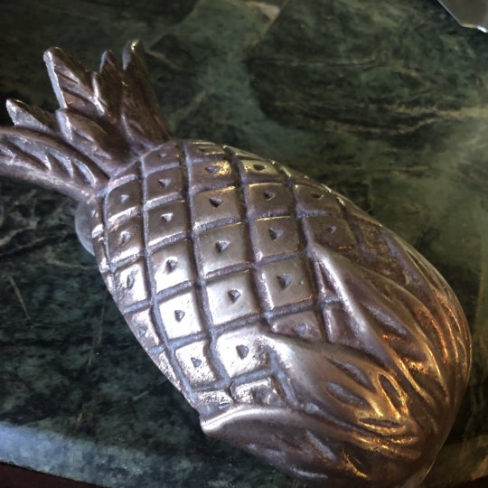 1970s Brass Pineapple Door Knocker Chairish
