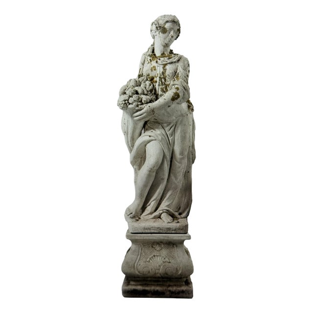 Garden Sculpture in the Form of an Ancient Goddess, 1890s-1910s For Sale
