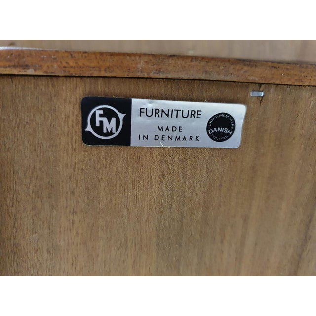 Brown Wall Unit by K. Kristiansen for Feldballes Mobelfabrik, 1960s For Sale - Image 8 of 18