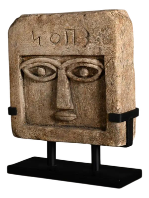 Archaic-Style Sculpture in Sandstone