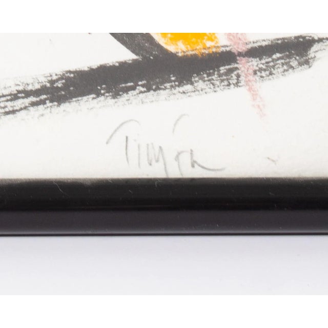 Contemporary Mixed Media Abstract Drawing by Tim Faulkner For Sale - Image 3 of 8