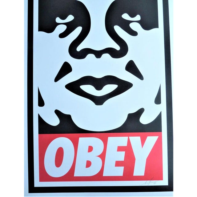 Contemporary Shepard Fairey, Obey Icon, Lithograph For Sale - Image 3 of 5