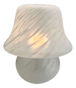 Swirl Murano Glass Table Lamp, 1970s