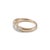 Metal 14k Rose Gold Five Across Half Eternity 1.38ct Lab Grown Diamond Wedding Band For Sale - Image 7 of 9