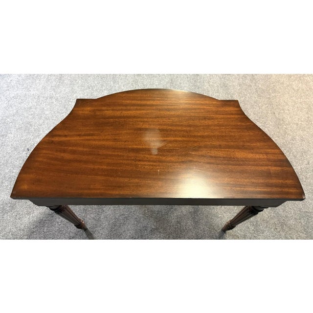 Maitland-Smith Regency Reed 36″ Console Table For Sale - Image 11 of 11