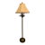 Bora Chic Brass Finish Palm Floor Lamp For Sale