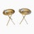 Neoclassical Collapsing Side Tables, 1960s, Set of 2 For Sale - Image 12 of 12