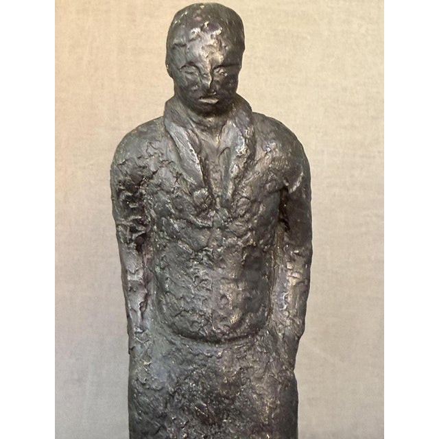 1980s Anonimo, Bronze Sculpture, 1980s, Bronze For Sale - Image 5 of 11