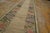 Ecru 1930s Tan Ecru Floral Folk Art Antique American Hooked Rug 2'2" X 19' Handknotted Wool Carpet For Sale - Image 8 of 18