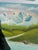 1990s Mountains and Creek Landscape Painting on Canvas, Signed by Artist For Sale In Atlanta - Image 6 of 9
