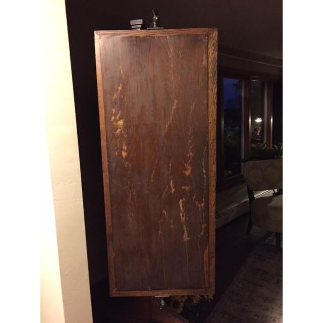 1920 Oak Trifold Dressing Room Mirror For Sale - Image 4 of 10