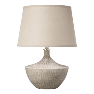 Jamie Young Basketweave Table Lamp