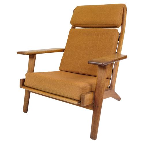 Armchair Model GE290A in Oak by Hans J. Wegner for Getama, 1960s For Sale - Image 9 of 9