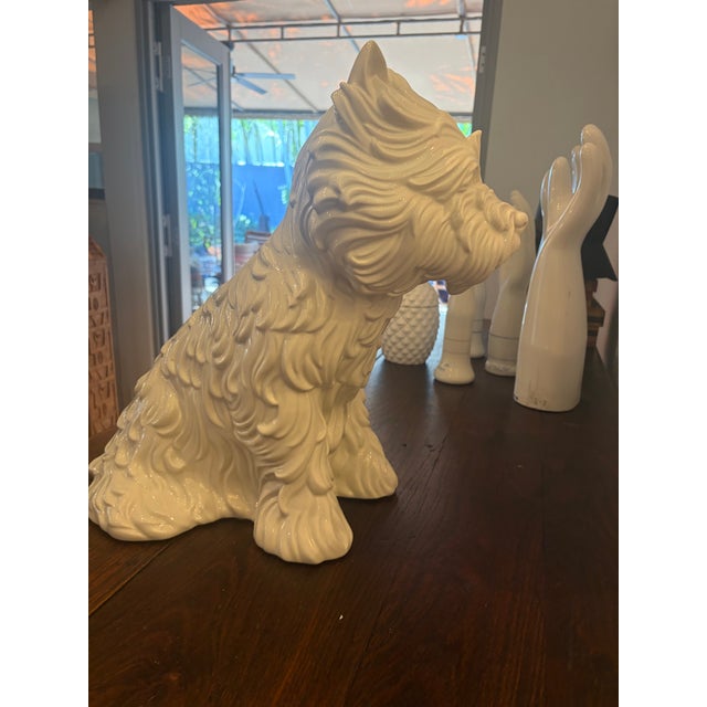 Jeff Koons (B. 1955) Puppy (Vase) Glazed White Ceramic Vase Multiple, 1998, With the Artist's Incised Signature and Date on the Underside For Sale - Image 13 of 15