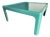 Turquoise Baydur Coffee Table by Peter Ghyczy for Horn Collection, 1960s For Sale