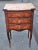 French Late 18th Century French Louis XVI Marquetry Kingwood Inset Marble Top With Lock For Sale - Image 3 of 11