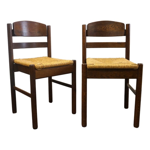 Brutalist Chairs, Holland, 1960s, Set of 2 For Sale