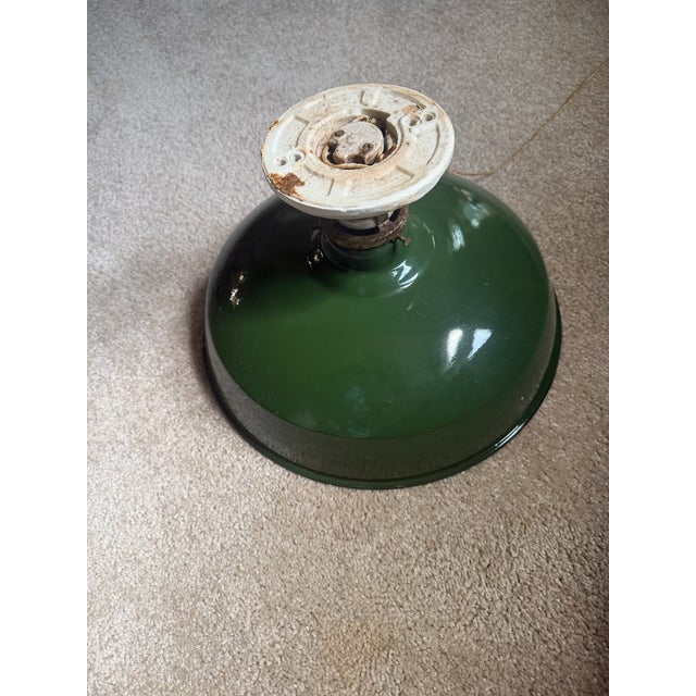 Vintage 1930s Benjamin Green Porcelain Enamel Ceramic For Sale - Image 11 of 12